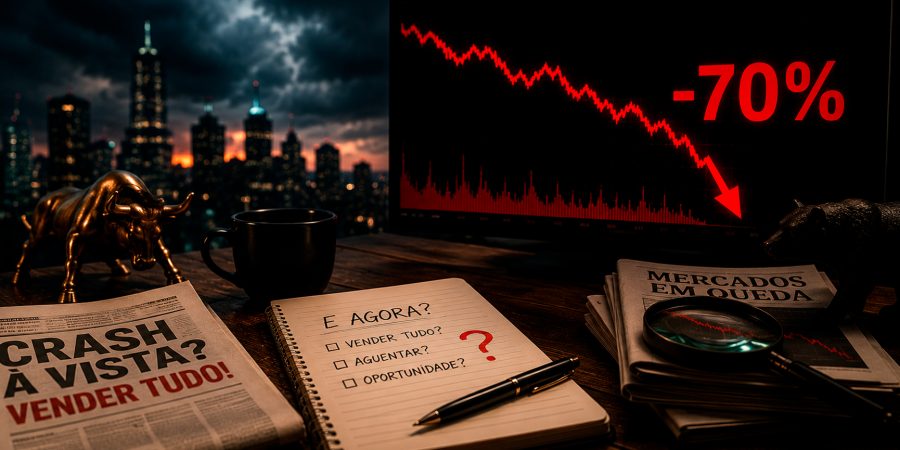 Jeremy Grantham previu no Diary of a CEO um crash de 70% no mercado americano e mandou vender tudo